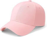 Premium Cotton Baseball Caps for Men & Women – Adjustable Snapback (Pink)