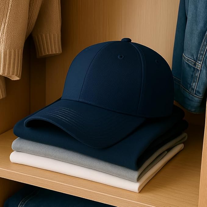 Premium Cotton Baseball Caps for Men & Women – Adjustable Snapback