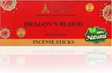 100% Natural Incense Sticks Handmade Hand Dipped The Best Scent (Dragon's Blood)