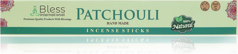 100% Natural Incense Sticks Handmade Hand Dipped The Best Scent (Patchouli)