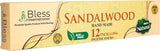 Natural Handmade Incense Sticks 12-Inches (Sandalwood)