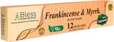 Natural Handmade Incense Sticks 12-Inches (Frankincense & Myrrh)