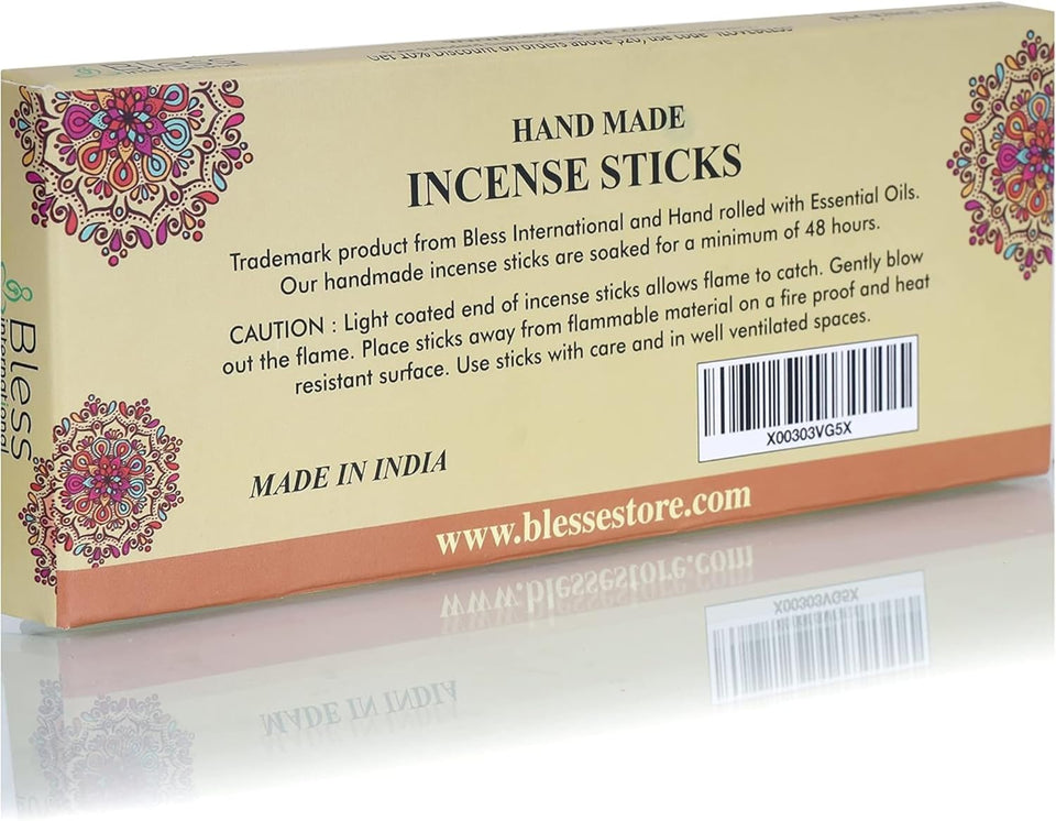 100% Natural Incense Sticks Handmade Hand Dipped The Best Scent (Sandalwood)