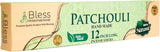 Natural Handmade Incense Sticks 12-Inches (Patchouli)