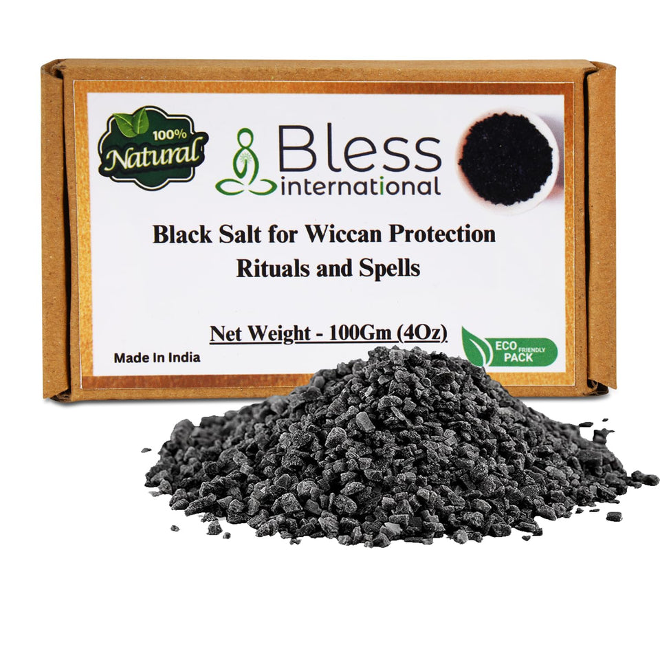 Black Salt for Wiccan Protection Rituals and Spells