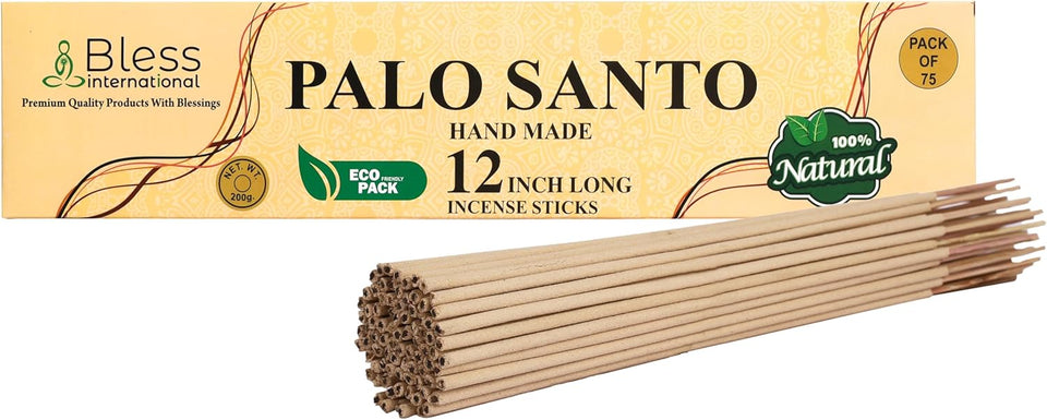 Natural Handmade Incense Sticks 12-Inches (Palo Santo)