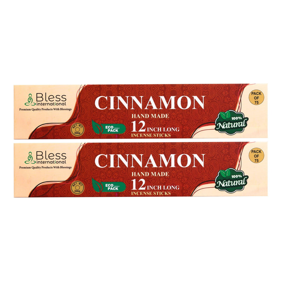 Natural Handmade Incense Sticks 12-Inches (Cinnamon)