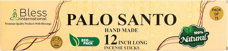 Natural Handmade Incense Sticks 12-Inches (Palo Santo)