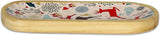 Traditional Handmade Wooden Trat Incense Stick Holder, Ash-Catcher, (Celebration, 11x4x1.22 Inches)
