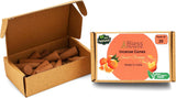 100% Natural Incense Cone Handmade Hand Dipped The Best Scent  (Sweet Orange)