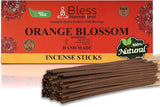 100% Natural Incense Sticks Handmade Hand Dipped The Best Scent (Orange Blossom)