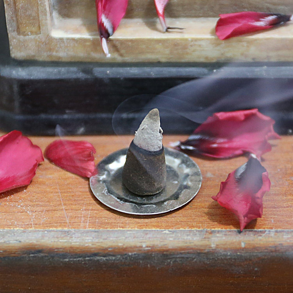 100% Natural Incense Cone Handmade Hand Dipped The Best Scent (Orange-Blossom)