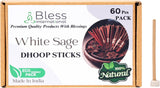 100% Natural Incense Dhoop Sticks Handmade The Best Scent (White-sage)