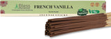 100% Natural Incense Sticks Handmade Hand Dipped The Best Scent (French Vanilla)