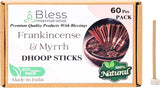 100% Natural Incense Dhoop Sticks Handmade The Best Scent (Frankincense and myrrh)