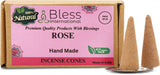 100%-Natural-Incense-Cones Handmade-Hand-Dipped The-Best-scents (Rose)
