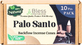 100% Natural Incense Backflow Cones Handmade The Best Scent (Palo santo)