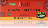 100% Natural Incense Sticks Handmade Hand Dipped The Best Scent (Orange Blossom)