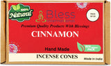 100% Natural Incense Cone Handmade Hand Dipped The Best Scent (Cinnamon)