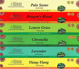 Assorted Incense Sticks 12-Scents Frankincense and Myrrh, Patchouli, Rose, Sandalwood, Nag Champa, White Sage, Lemon Grass, Citronella, Palo Santo, Dragons Blood, YLANG-YLANG, Lavender with Holder (25 Sticks of Each Scent)
