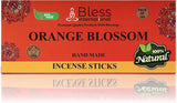 100% Natural Incense Sticks Handmade Hand Dipped The Best Scent (Orange Blossom)