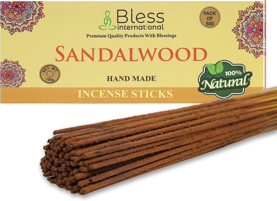 100% Natural Incense Sticks Handmade Hand Dipped The Best Scent (Sandalwood)