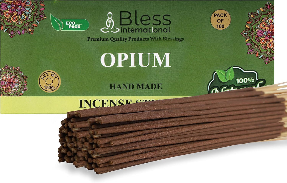 100% Natural Incense Sticks Handmade Hand Dipped The Best Scent (Opium)