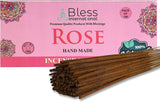 100% Natural Incense Sticks Handmade Hand Dipped The Best Scent (Rose)