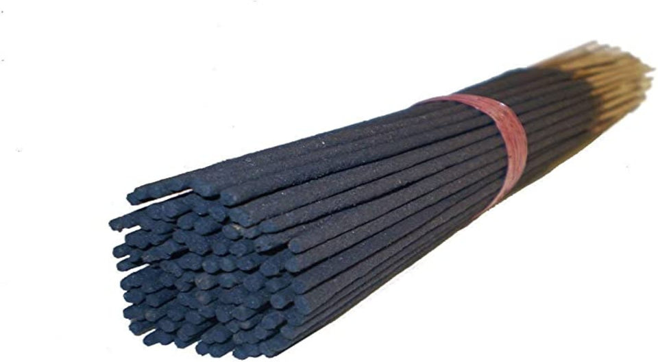 100%-Natural-Handmade-Hand-Dipped-Incense-Sticks Organic-Chemicals-Free for-Relaxation-Positivity-Yoga-Meditation The-Best-Woods-Scent Classic Black