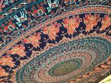 Indian-hippie-gypsy Bohemian-psychedelic Cotton-mandala Wall-hanging-tapestry(Twin Size( 84x54) Inch)