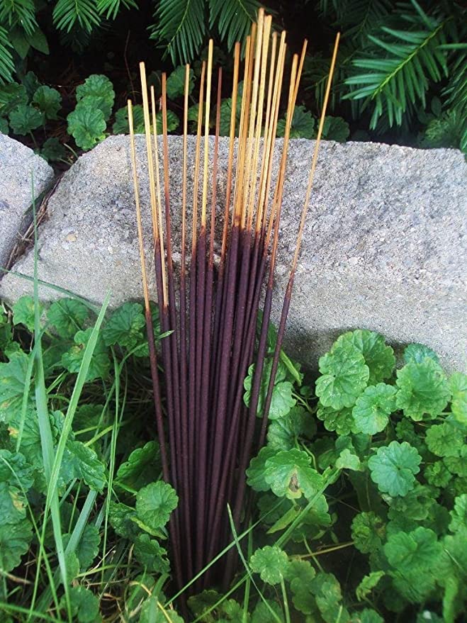 100%-Natural-Handmade-Hand-Dipped-Incense-Sticks Organic-Chemicals-Free for-Relaxation-Positivity-Yoga-Meditation The-Best-Woods-Scent Classic Black
