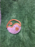 Green Velvet Handmade Jacket with Embroidery