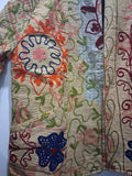 Handmade Kantha Stitch Quilted Cotton Jacket