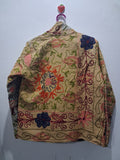 Handmade Kantha Stitch Quilted Cotton Jacket