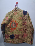 Handmade Kantha Stitch Quilted Cotton Jacket