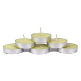 Bless-International Citronella-tea-light-candles 24-pack-colored-smokeless-dripless-long-lasting Plant-based-natural-organic-with-palm-wax Aromatherapy-creating-mood-enhancing-atmosphere