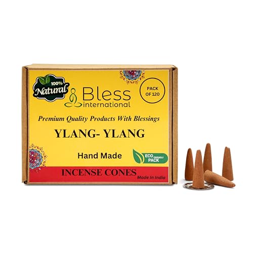 100%-Natural-Incense-Cones Handmade-Hand-Dipped The-Best-scents (YLANG-YLANG)