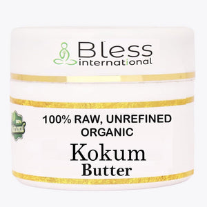 Organic Raw Kokum Butter 100% Pure,Natural & Unrefined| Skin Moisturizer For Face, Body & Hair