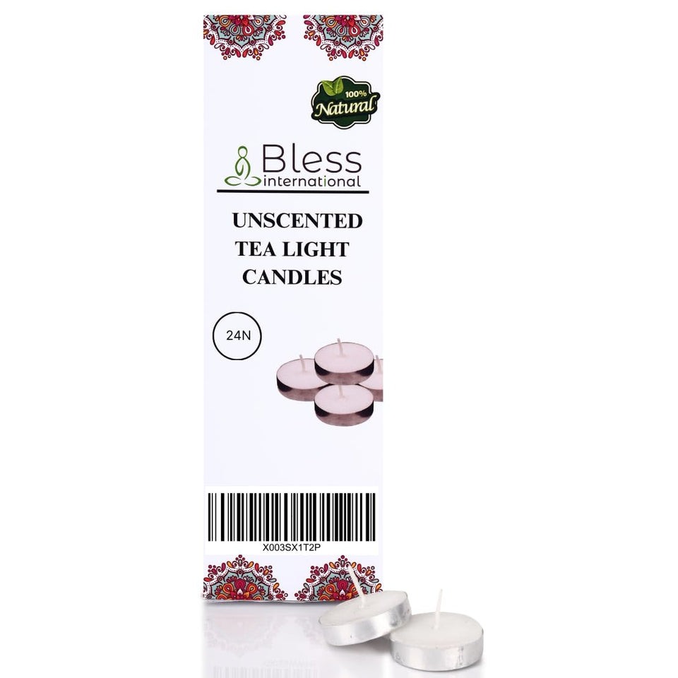 Unscented Tea Light Candles