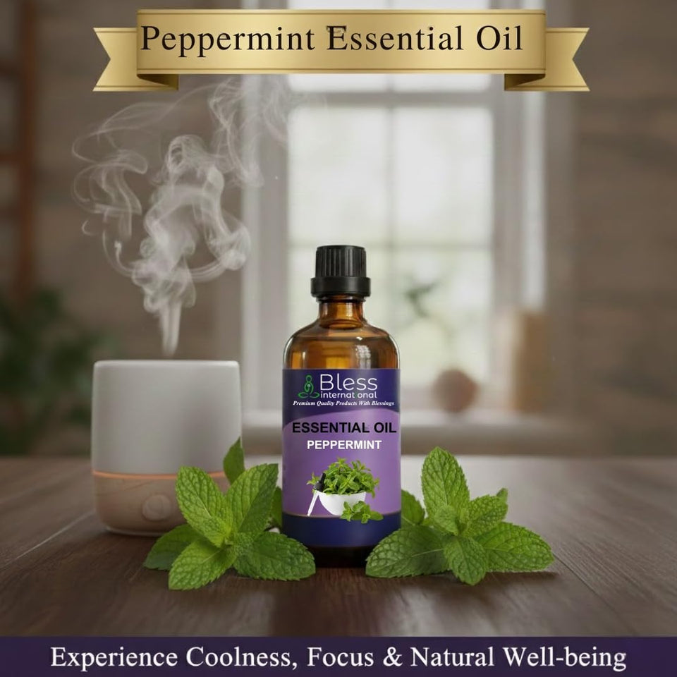 Peppermint Essential Oil Organic 100% Natural 4 fl. Oz