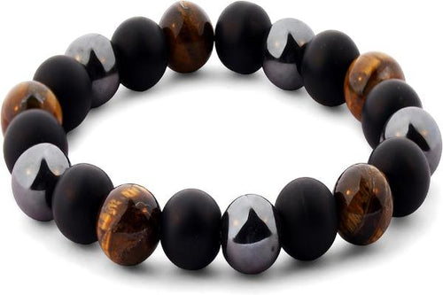 Bless International Hematite Gemstone Bracelet