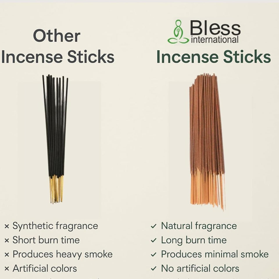 100% Natural Incense Sticks Handmade Hand Dipped The Best Scent (Oudh)