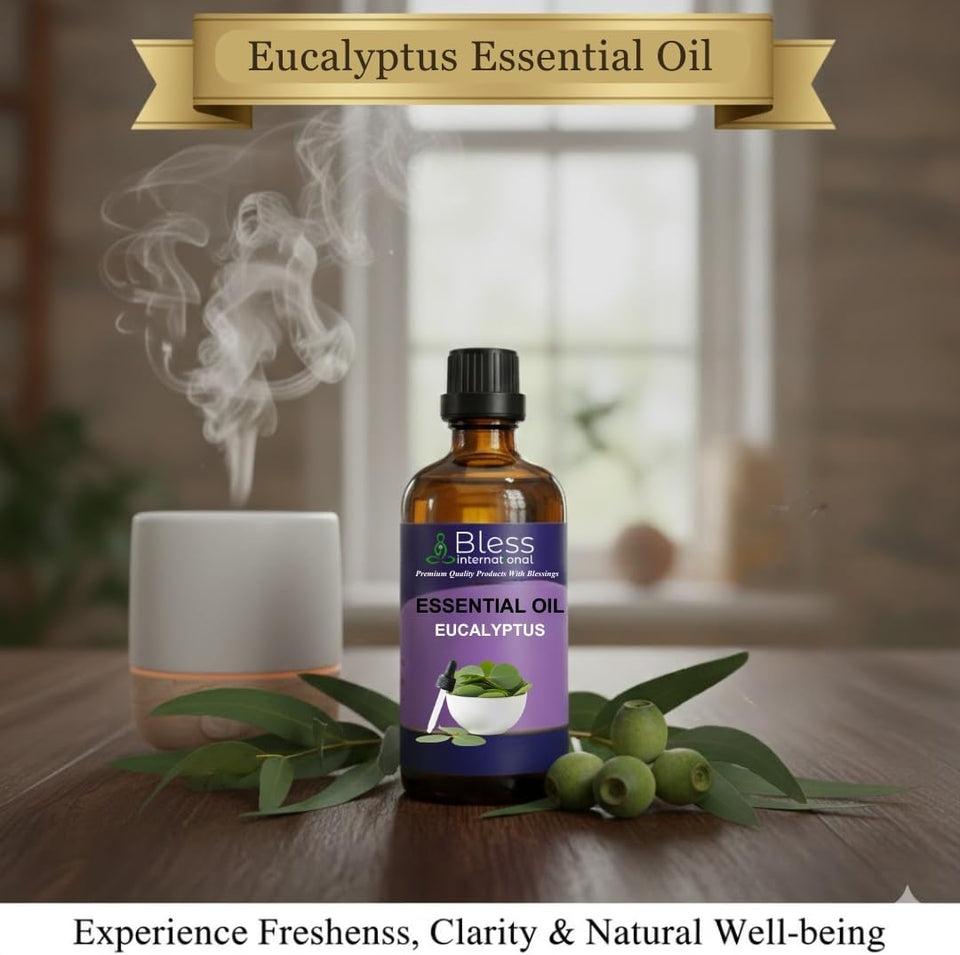 Eucalyptus Essential Oil Organic 100% Natural 4 fl. Oz