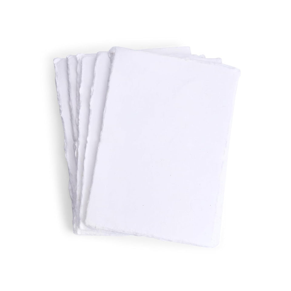 Watercolor Paper 150-GSM Thick (7 X 5 Inches) (White)(50-Sheets)