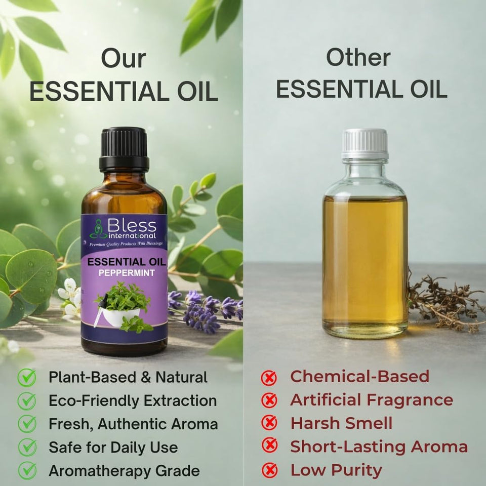 Peppermint Essential Oil Organic 100% Natural 4 fl. Oz