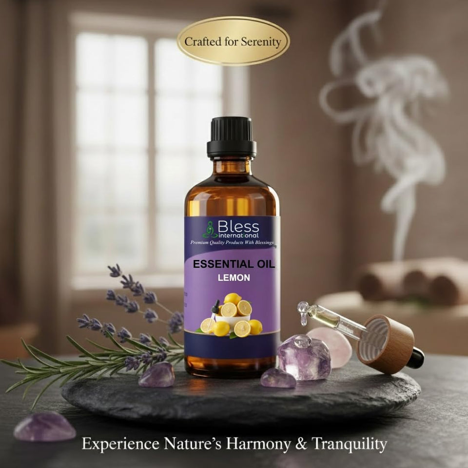 Lemon Essential Oil Organic 100% Natural 4 fl. Oz