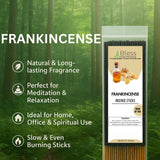 Incense Sticks 12 Inches 1-Hour Plus Burning Time 100-Sticks 250 GM (Frankincense)