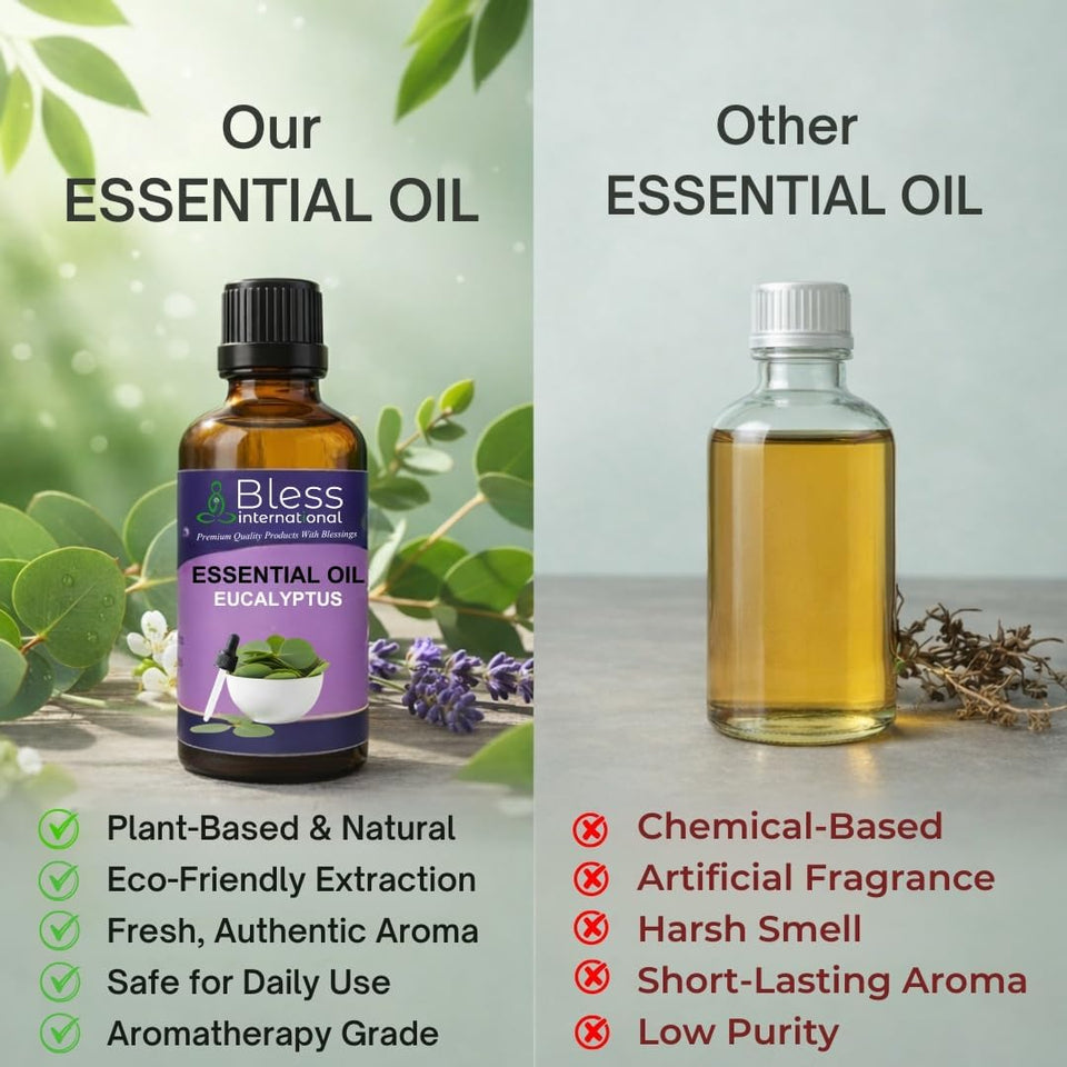 Eucalyptus Essential Oil Organic 100% Natural 4 fl. Oz