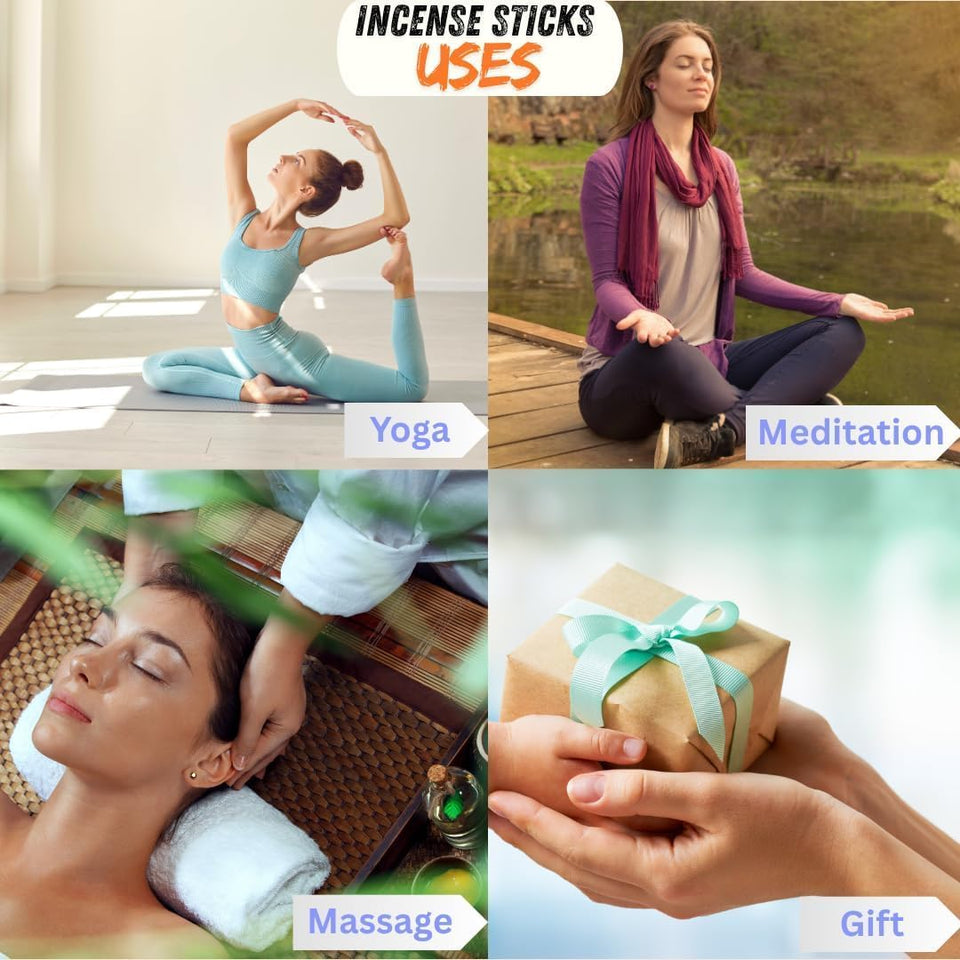 Incense Sticks 12 Inches 1-Hour Plus Burning Time 100-Sticks 250 GM (Frankincense)