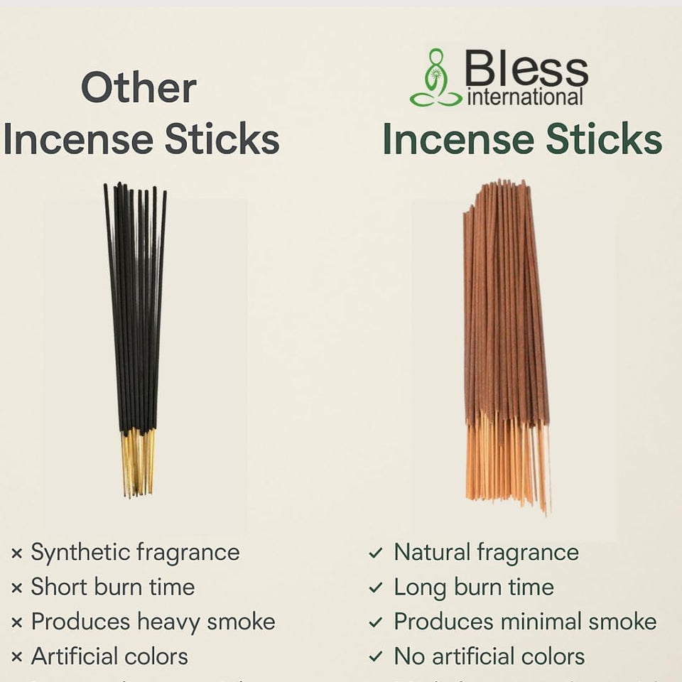 100% Natural Incense Sticks Handmade Hand Dipped The Best Scent (Cedar)